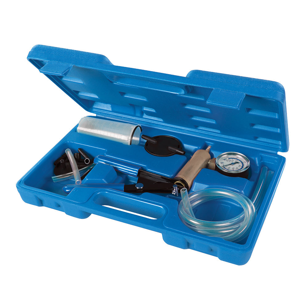 Silverline Vacuum Tester & Brake Bleeding Kit 16pce 734801