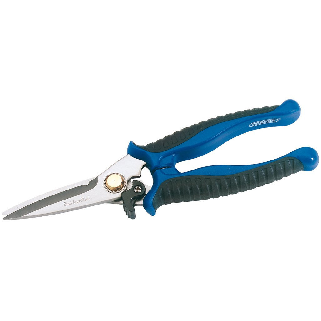 Draper Soft Grip Universal Snips, 200mm  73745
