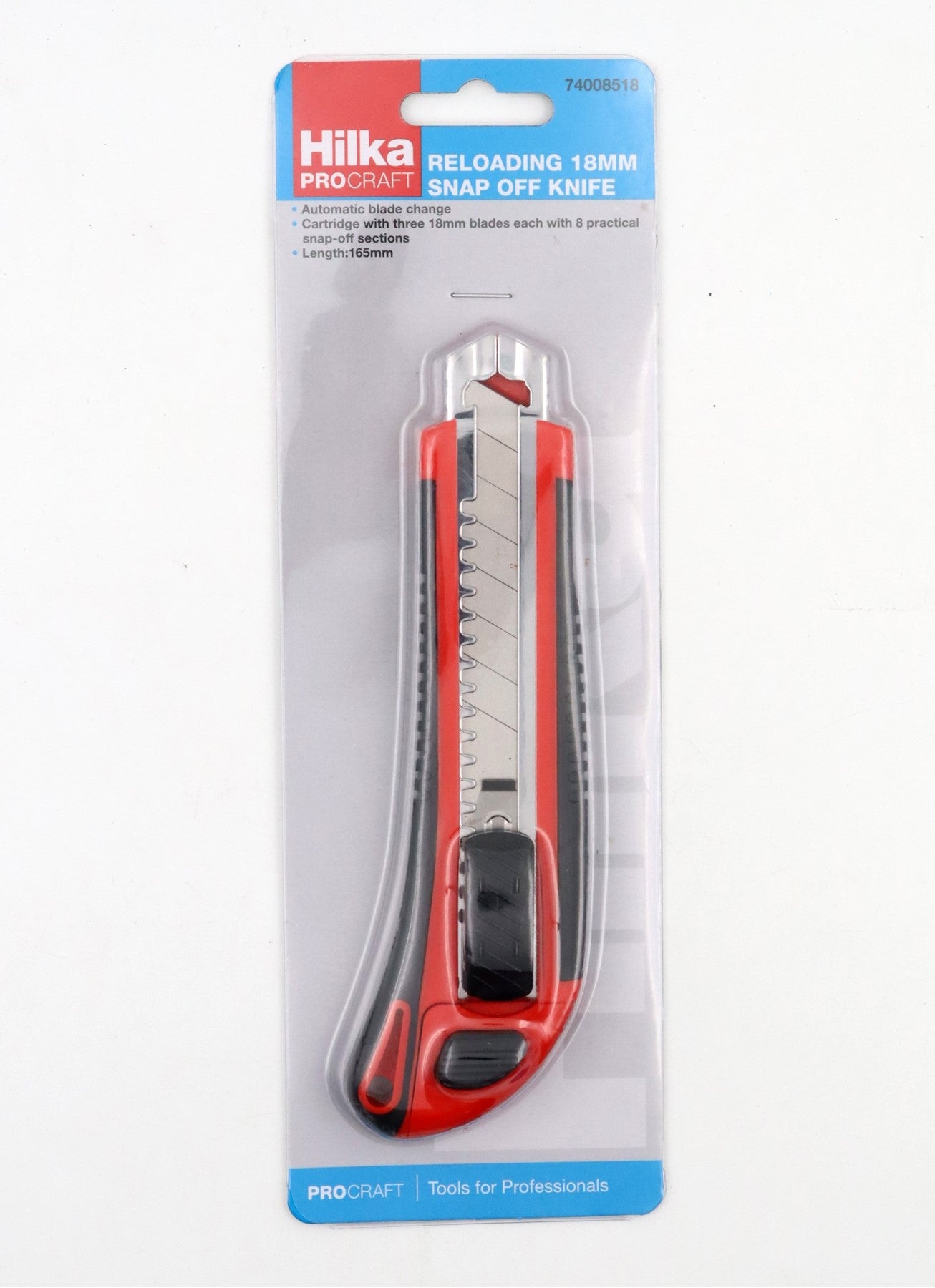 Hilka 18mm Snap Off Utility Knife 74008518
