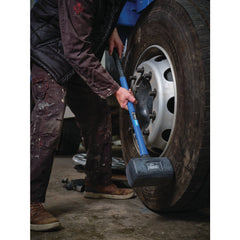 Draper Rubber Dead Blow Hammer with Fibreglass Shaft, 3.6kg/8lb  74318