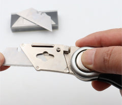 Hilka Push Button Folding Lock Back Knife 74508410