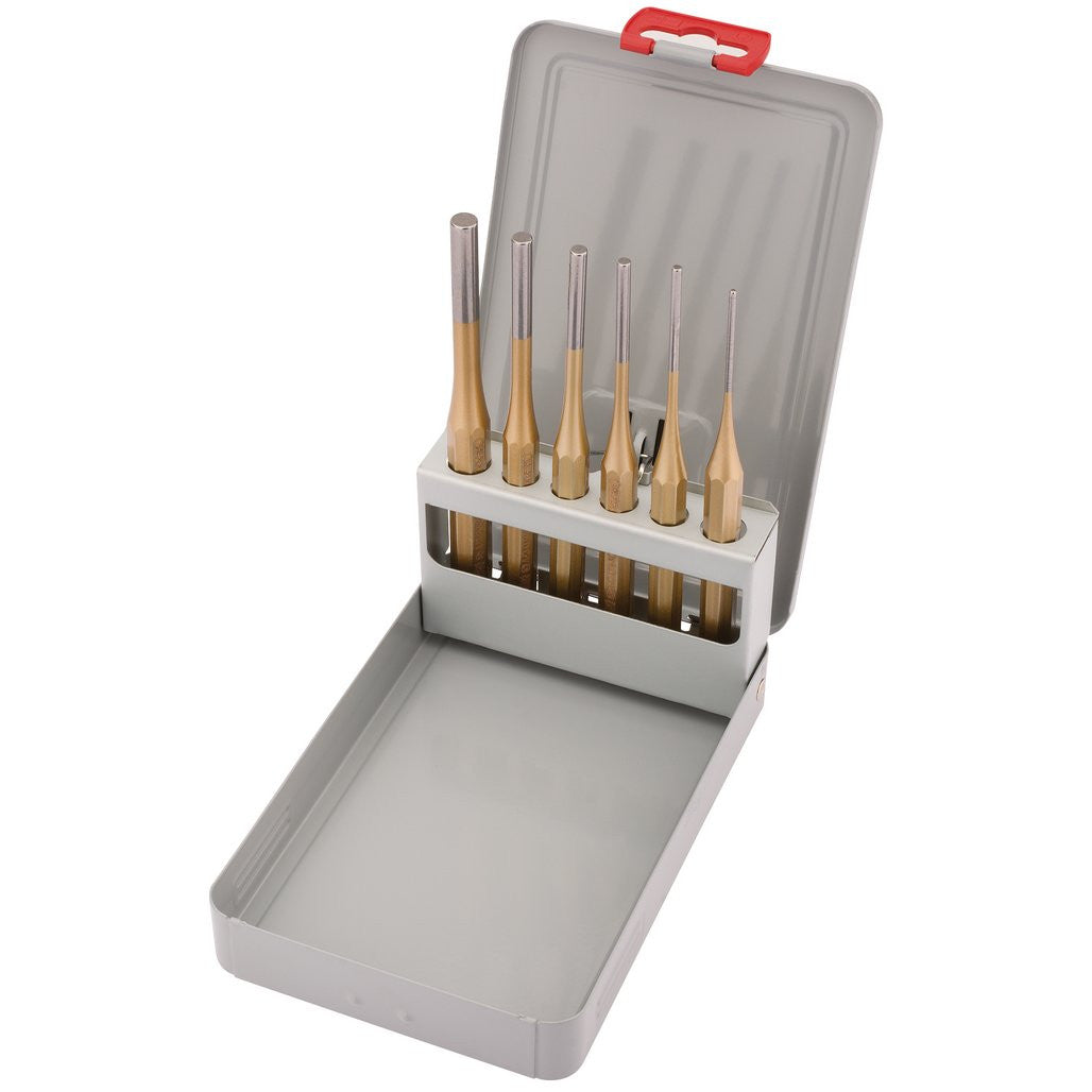 Draper Expert Octagonal Parallel Pin Punch Set, 150mm (6 Piece)  74712