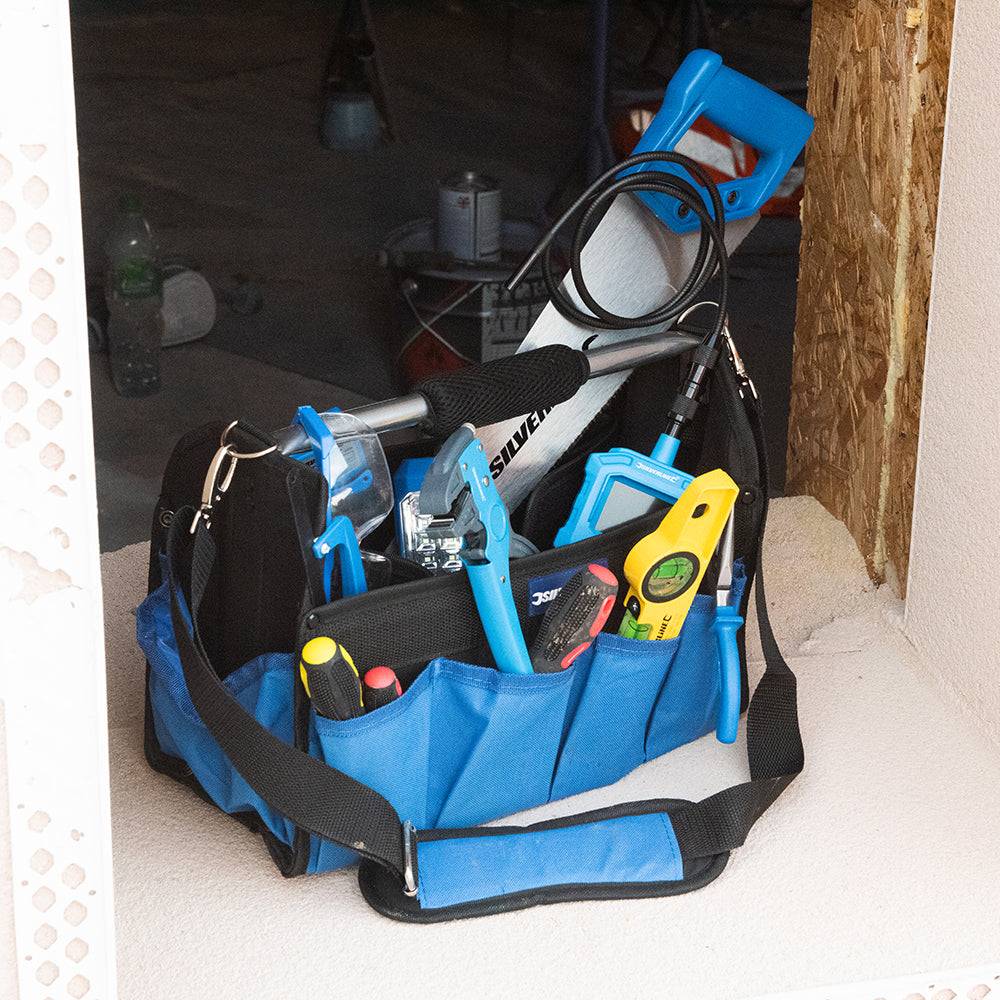 Silverline Tool Bag Open Tote 748091