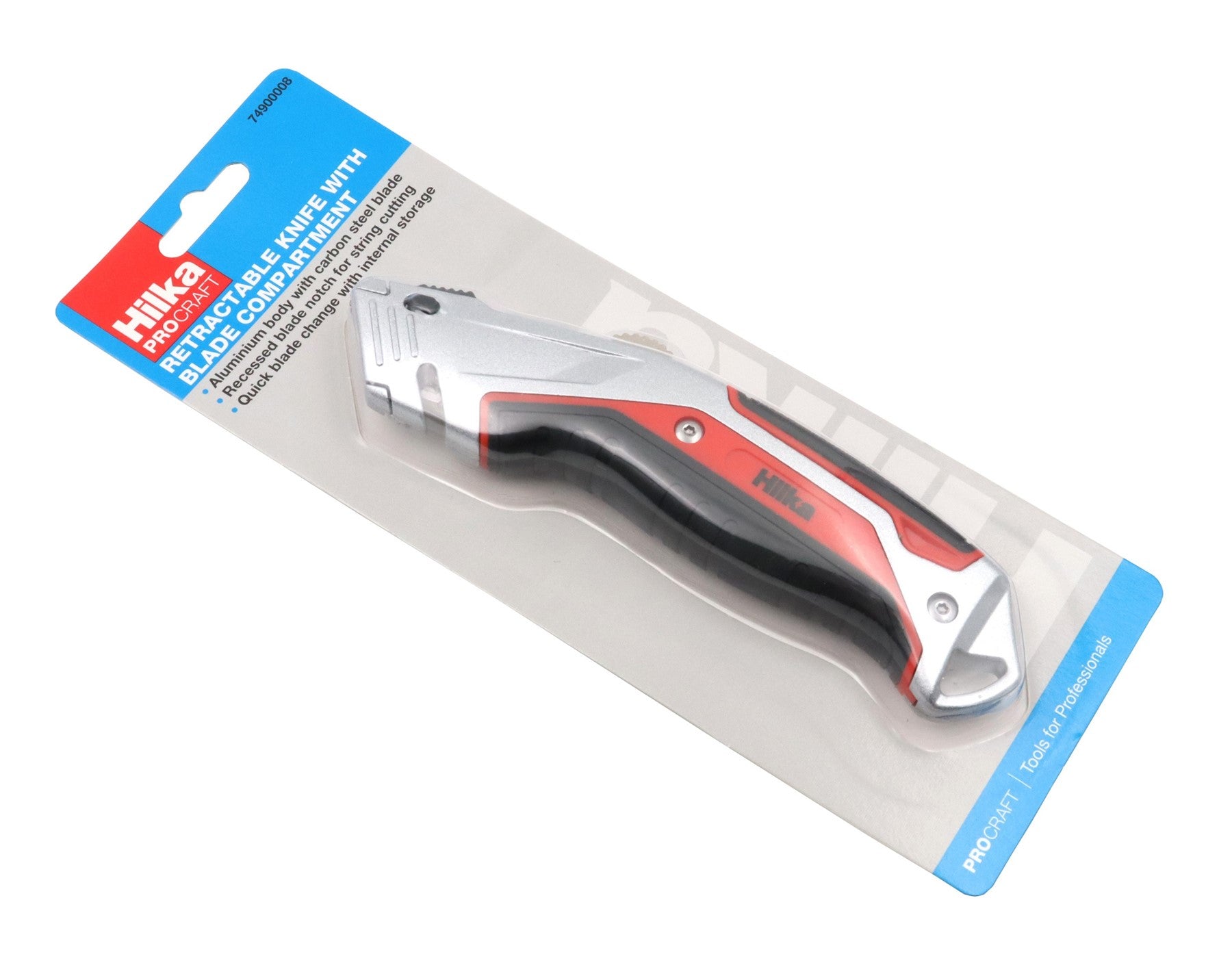 Hilka Retractable Knife with Blade Compartment 74900008