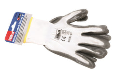 Hilka Small 8" Nitrile Coated Work Gloves 75030008