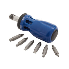 Draper Stubby Ratchet Screwdriver and Bit Sets Countertop Display (24 Piece)  75065