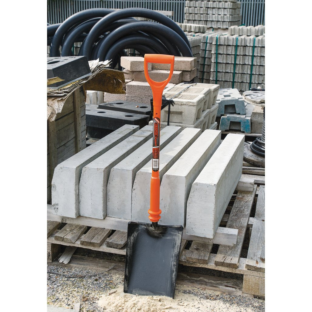 Draper Expert Fully Insulated Contractors Taper Mouth Shovel  75169