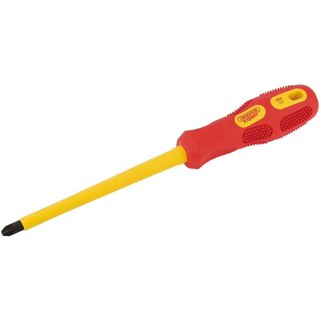 Draper Expert VDE Approved Fully Insulated PZ TYPE Screwdriver, No.3 x 150mm   75389