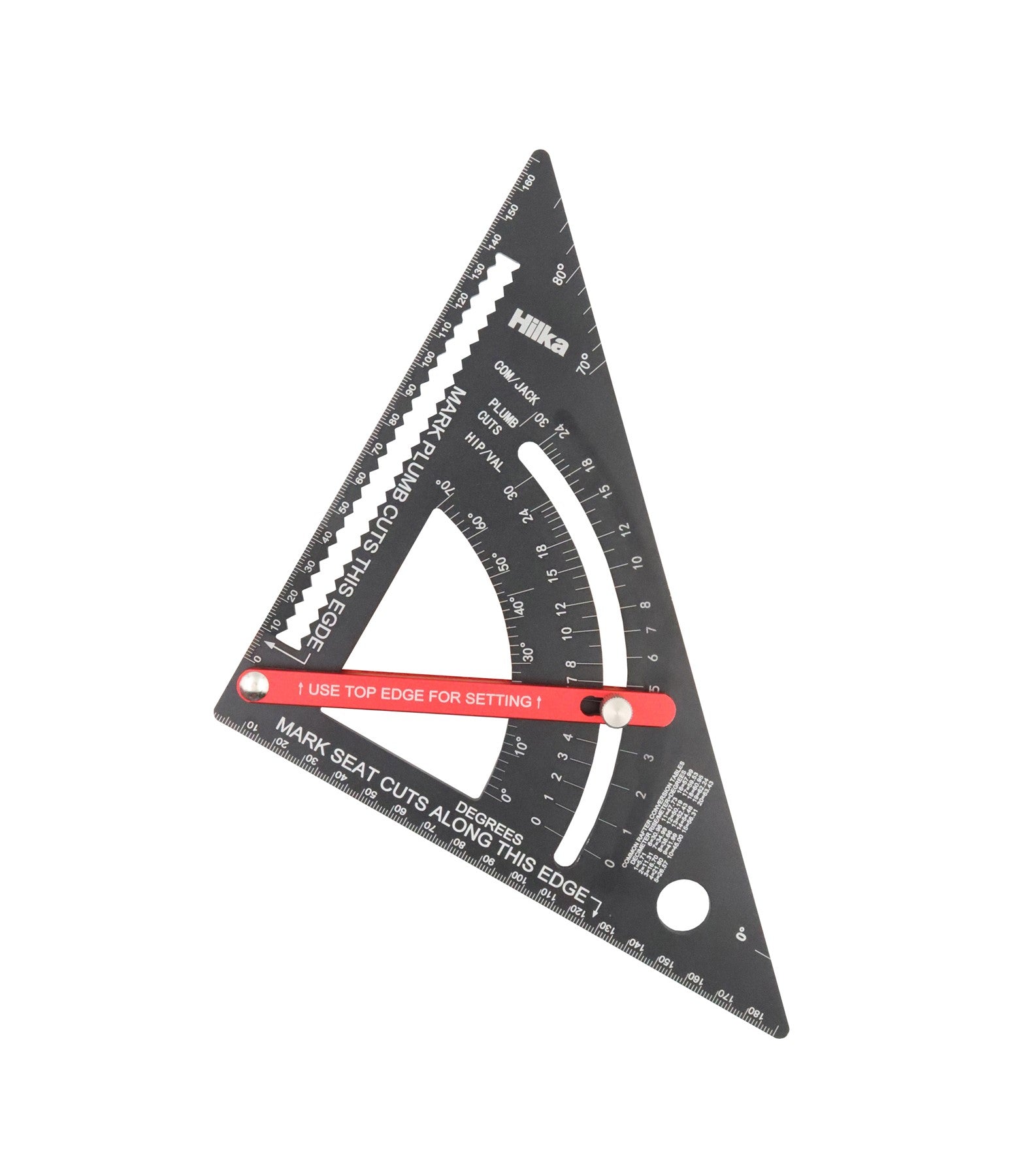 Hilka 7" (180mm) Aluminium Adjustable Square 75400307