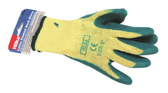 Hilka Small 8" Green Latex Coated Work Gloves 75504508