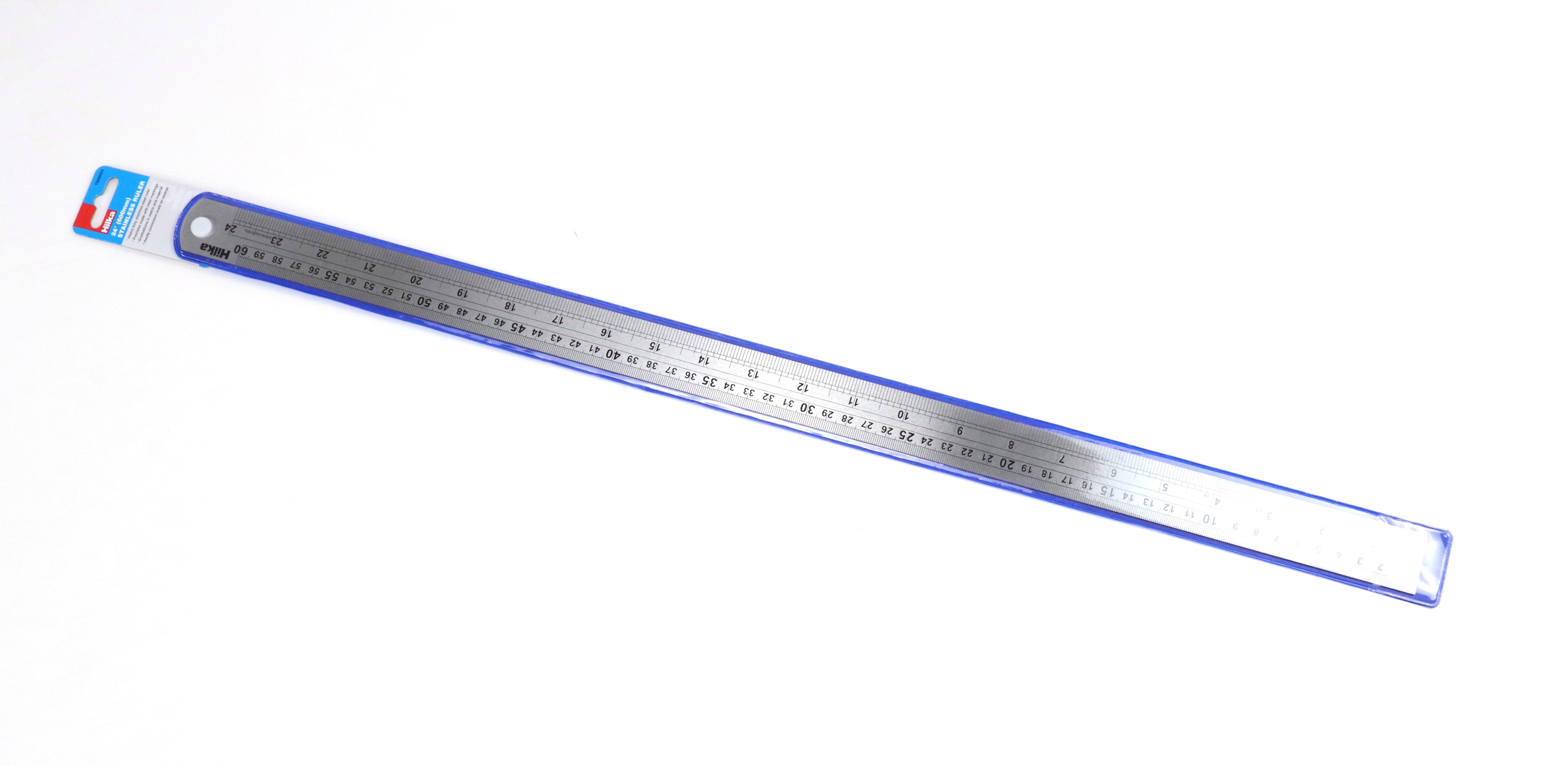 Hilka 24" (600mm) Matt Stainless Ruler 75600024