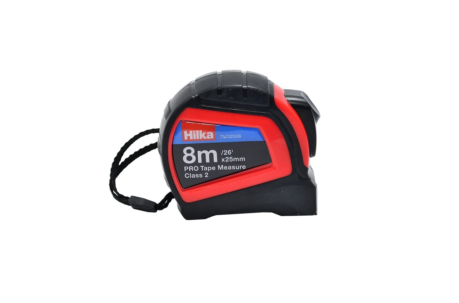 Hilka 8m/26ft x 25mm Professional Tape Measure 75702508