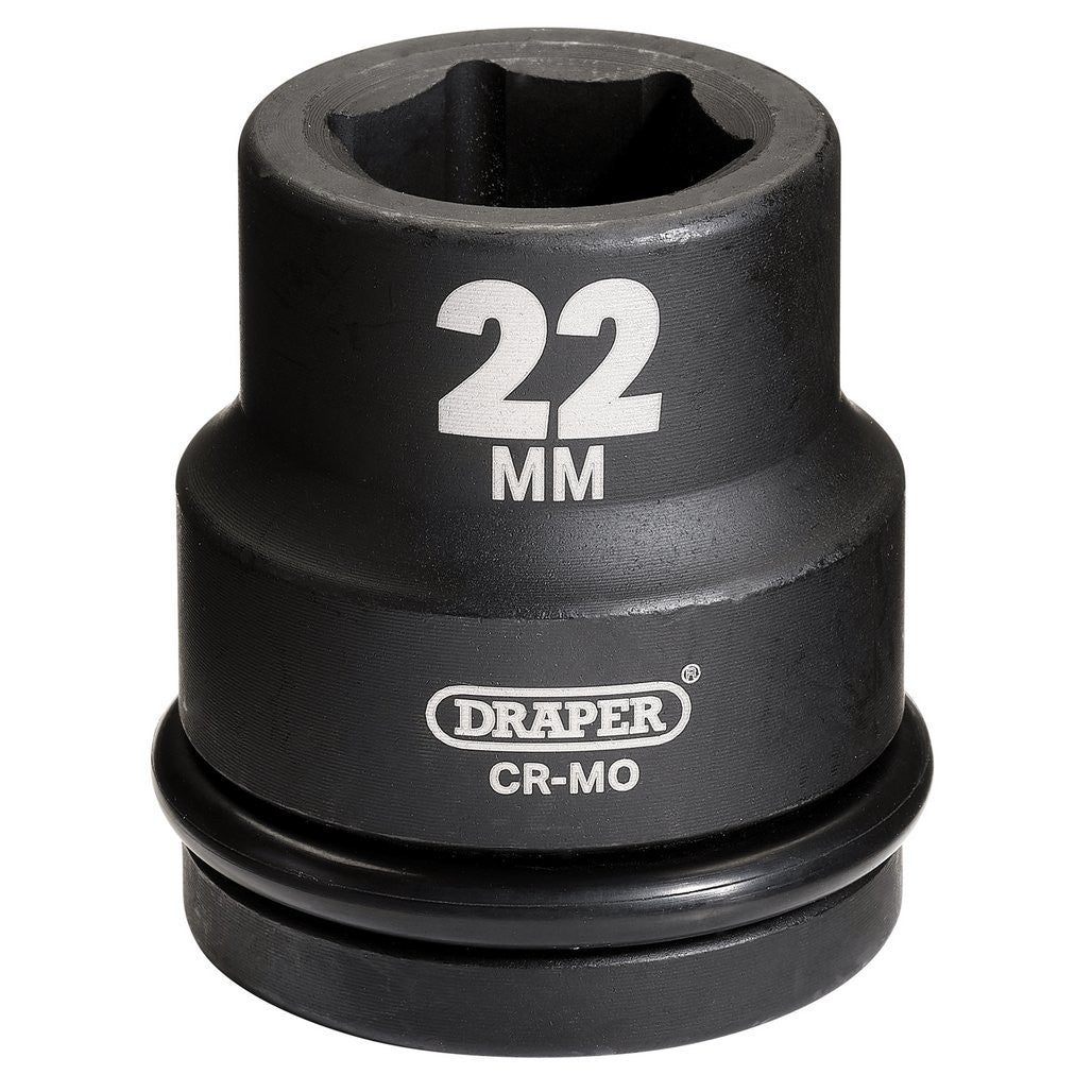 Draper Hi-TORQ® Impact Socket, 3/4" Sq. Dr., 22mm  75968