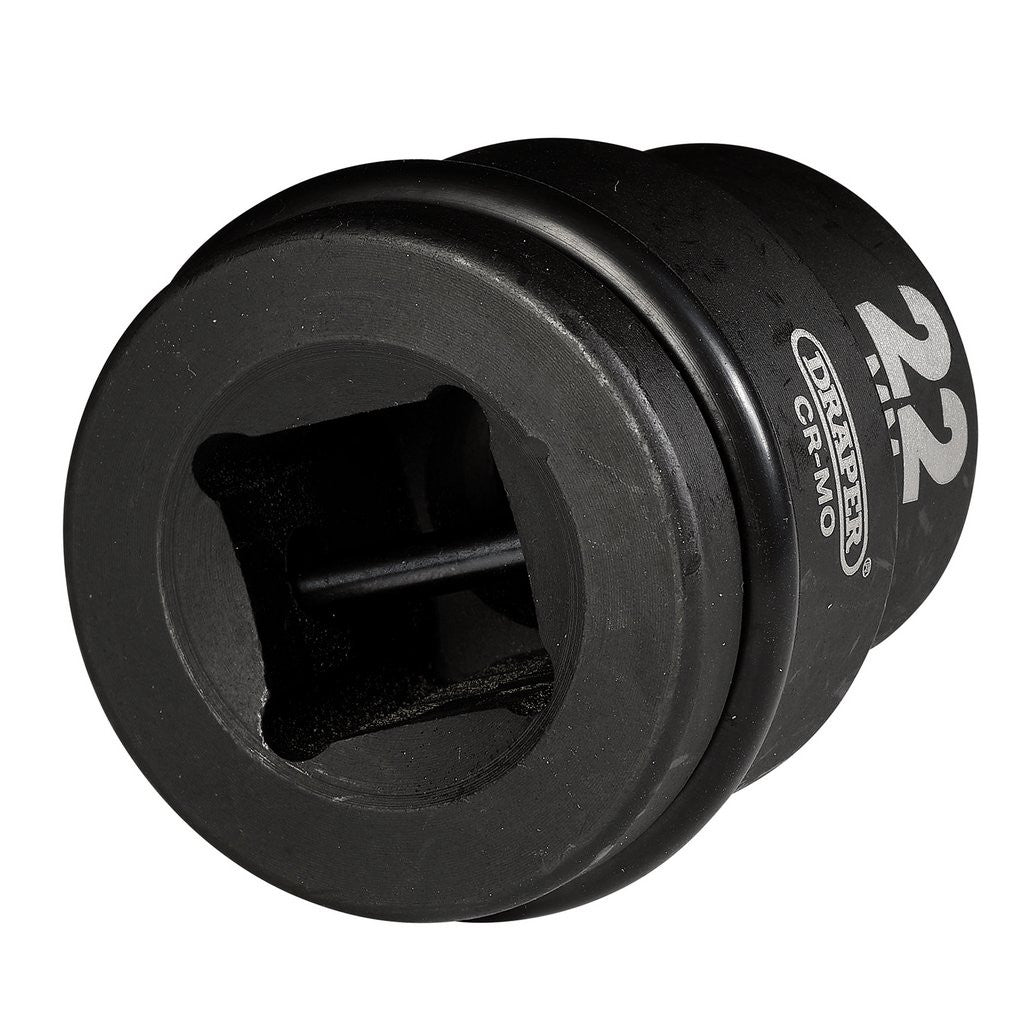 Draper Hi-TORQ® Impact Socket, 3/4" Sq. Dr., 22mm  75968