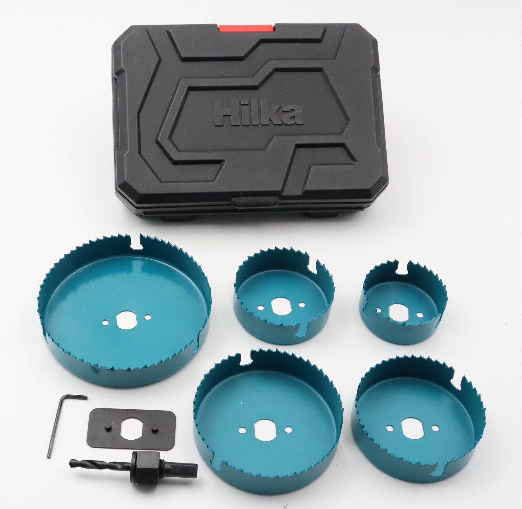 Hilka 8 pce Holesaw Set 76500008