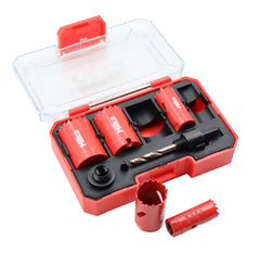 Hilka 7 pce Bi-Metal Holesaw Set 76600007