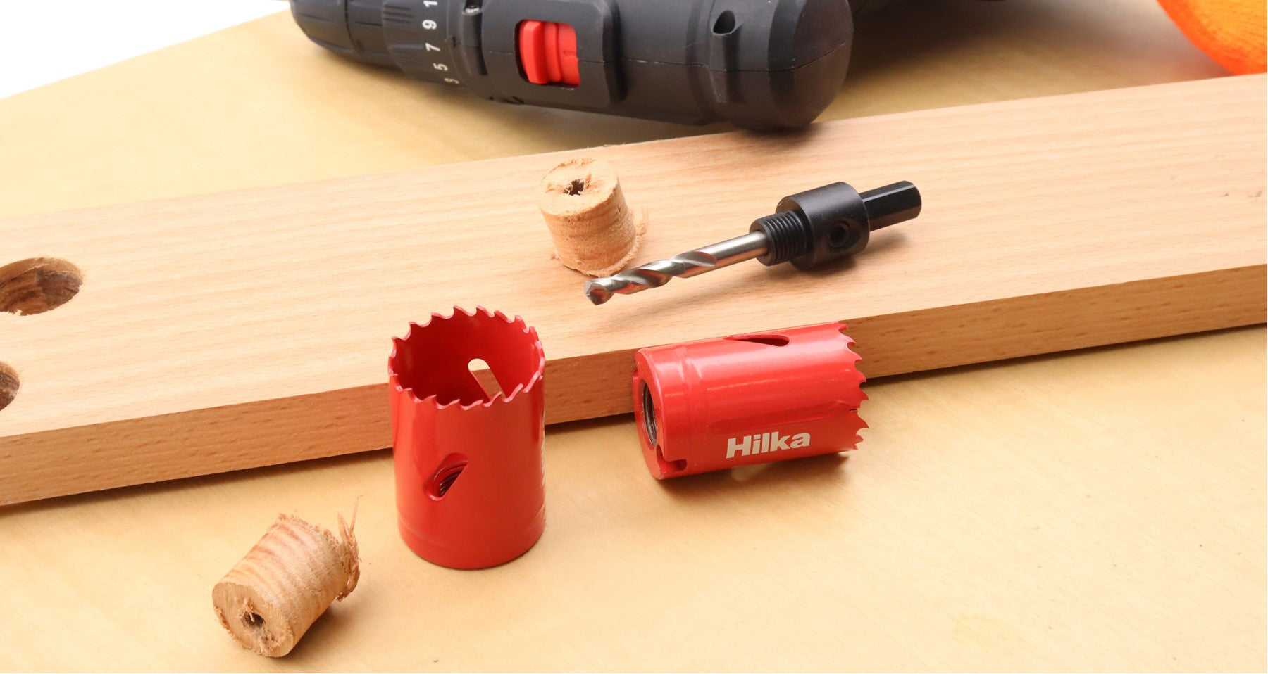 Hilka 7 pce Bi-Metal Holesaw Set 76600007