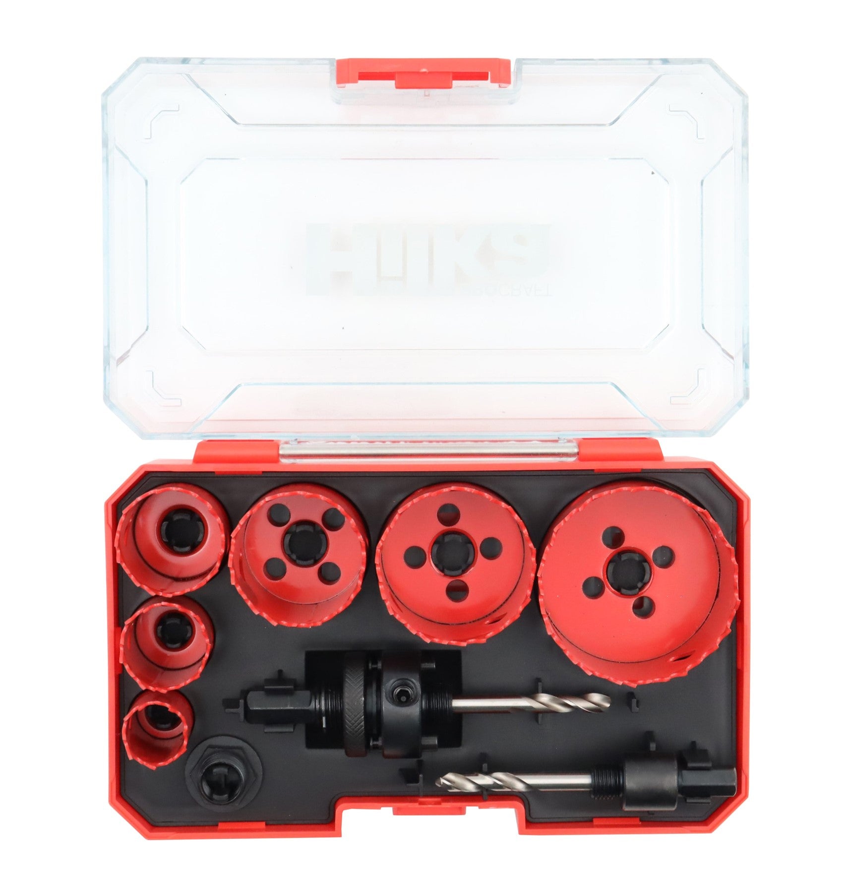 Hilka 9 pce Bi-Metal Electricians Holesaw Set 76600009