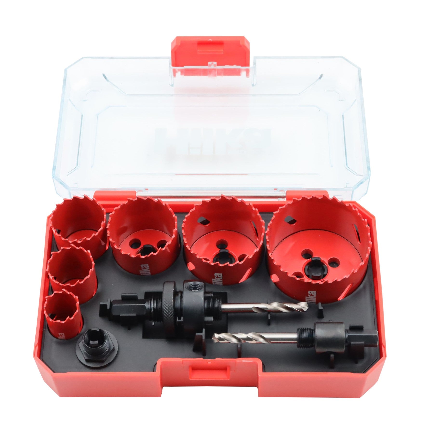 Hilka 9 pce Bi-Metal Electricians Holesaw Set 76600009