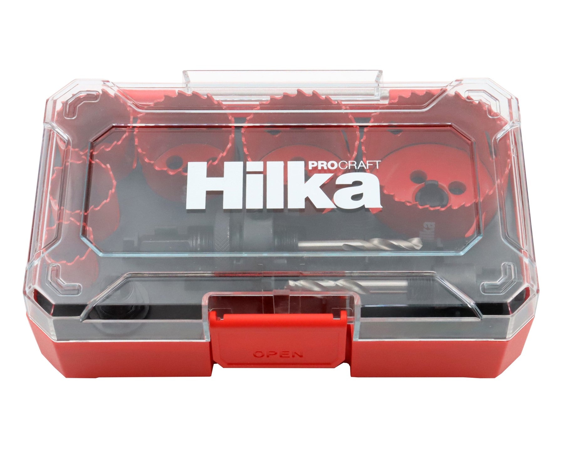 Hilka 9 pce Bi-Metal Electricians Holesaw Set 76600009