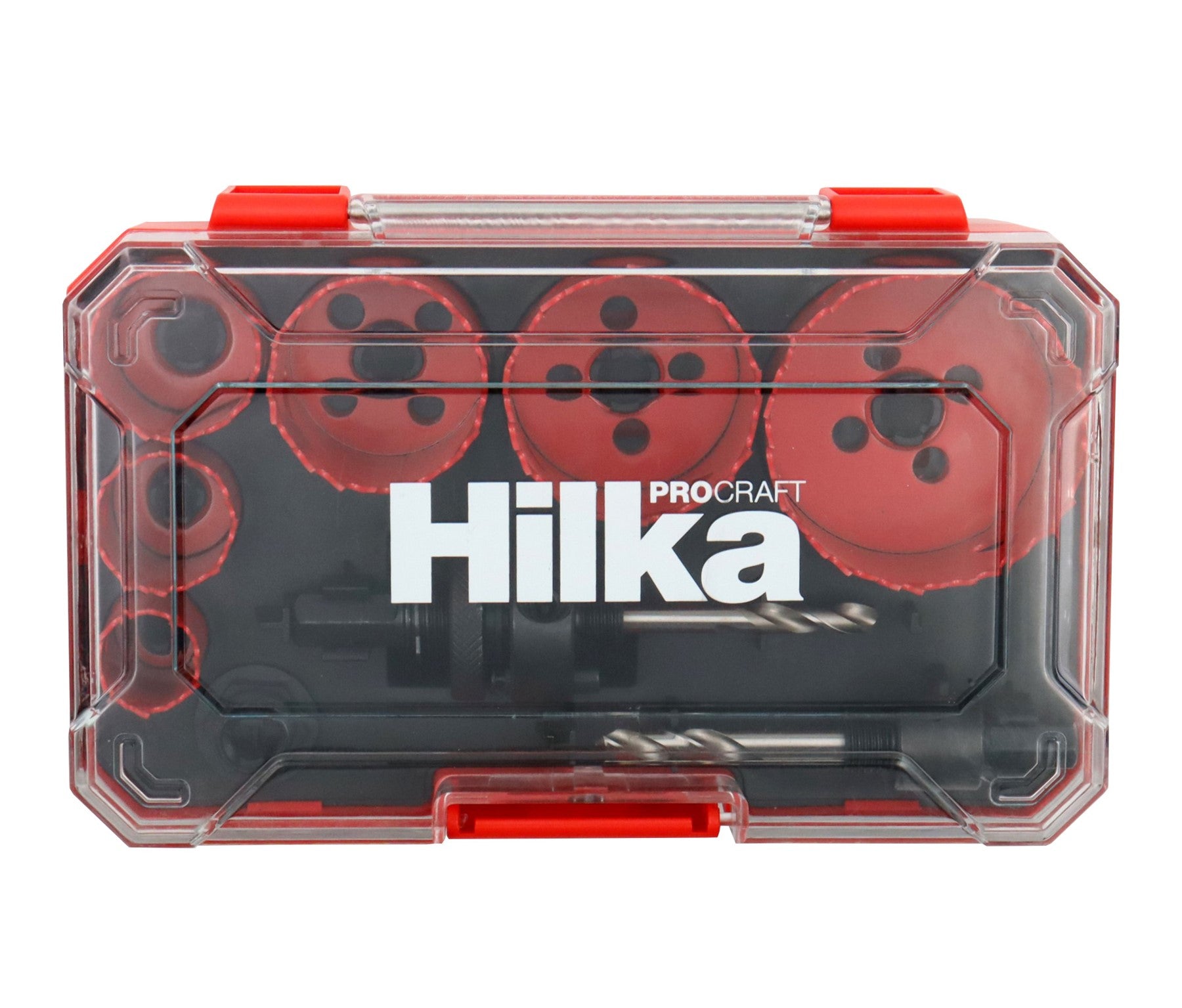 Hilka 9 pce Bi-Metal Electricians Holesaw Set 76600009