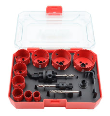 Hilka 14 pce Bi-Metal Holesaw Set 76600014