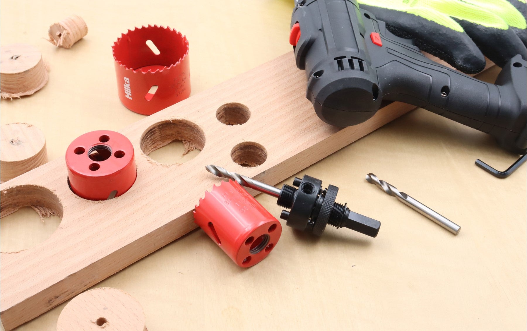 Hilka 14 pce Bi-Metal Holesaw Set 76600014