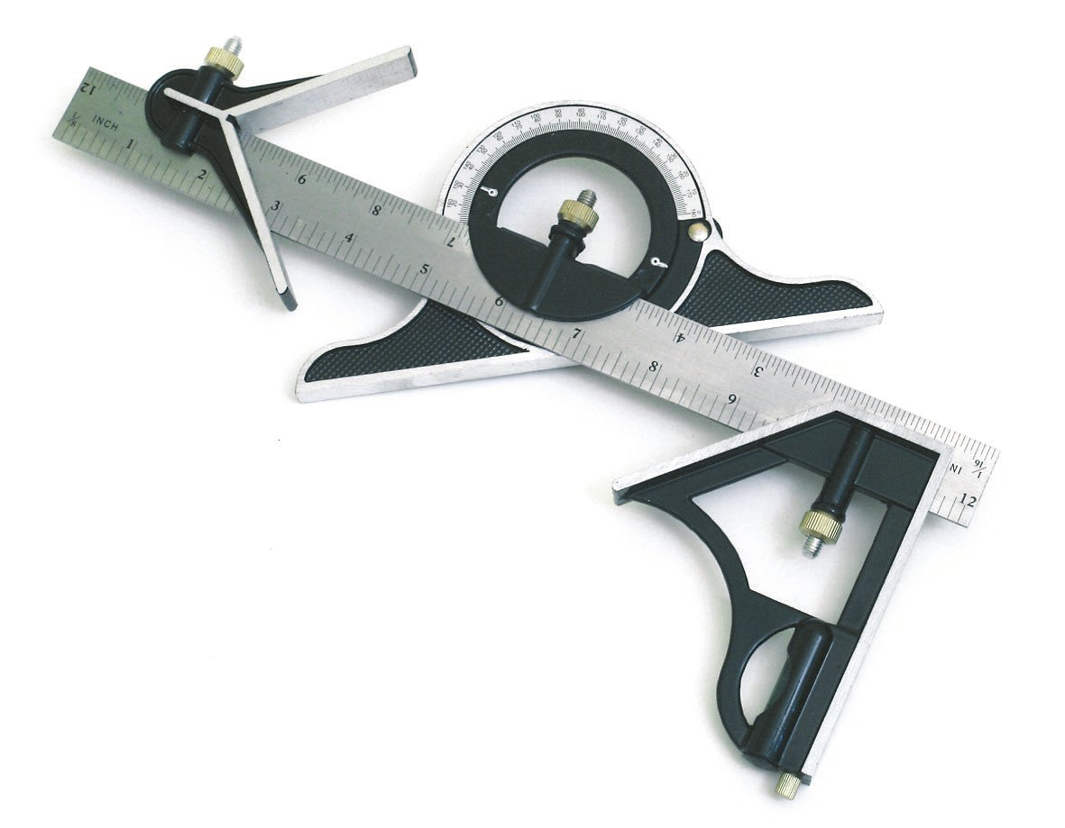 Hilka 12" (300mm) Multi-Function Combination Square 76808000