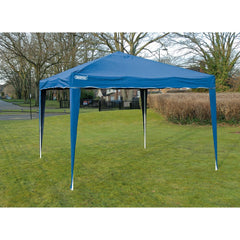 Draper Concertina Gazebo, 3 x 3m, Blue  76940
