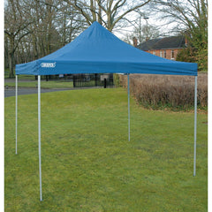 Draper Folding Gazebo, 3 x 3m, Blue  76942