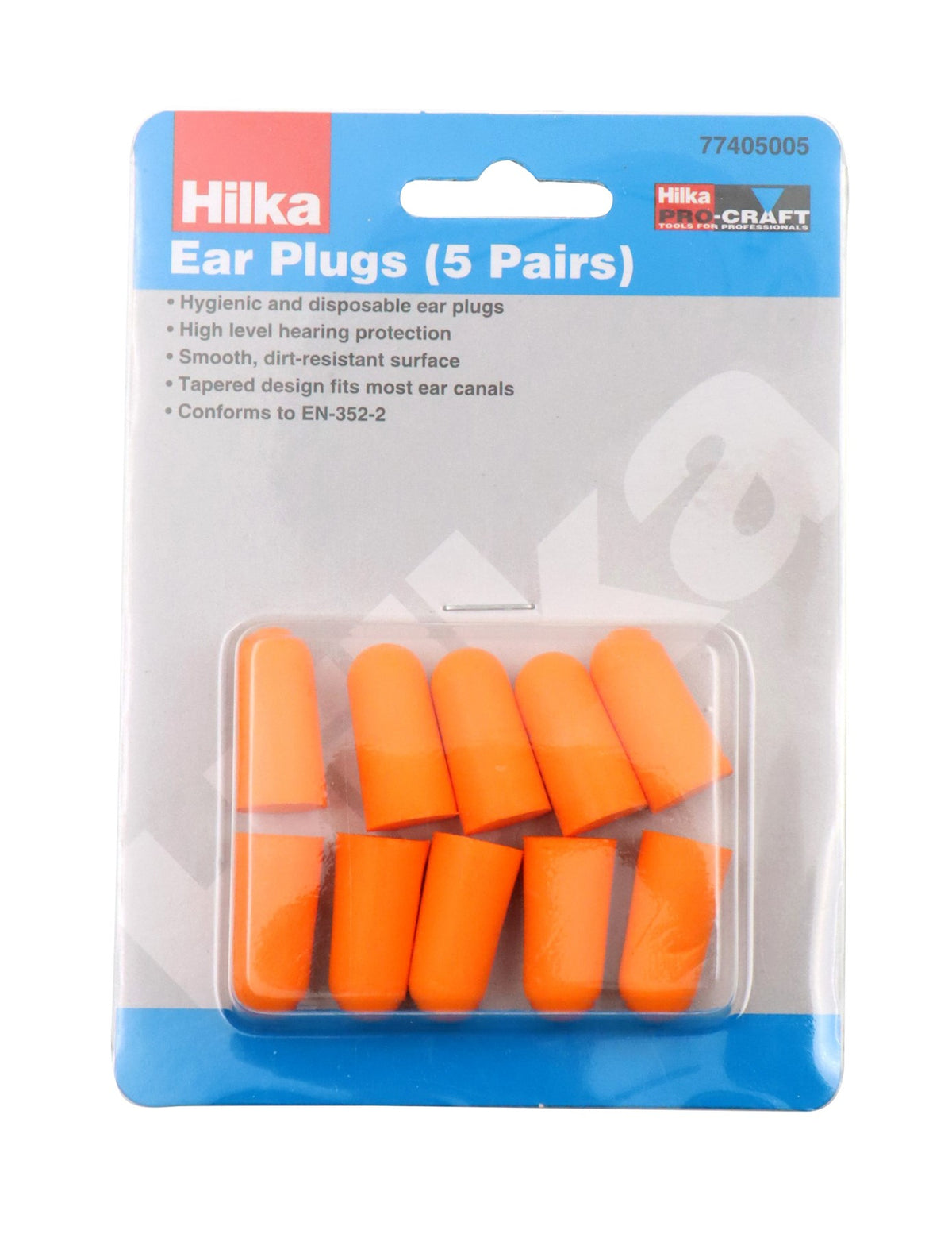 Hilka Ear Plugs (5 Pairs) 77405005