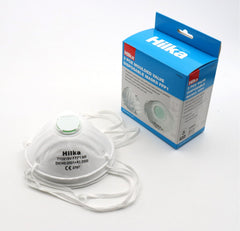 Hilka 3 pce Moulded Valve Disposable Masks FFP1 77505003
