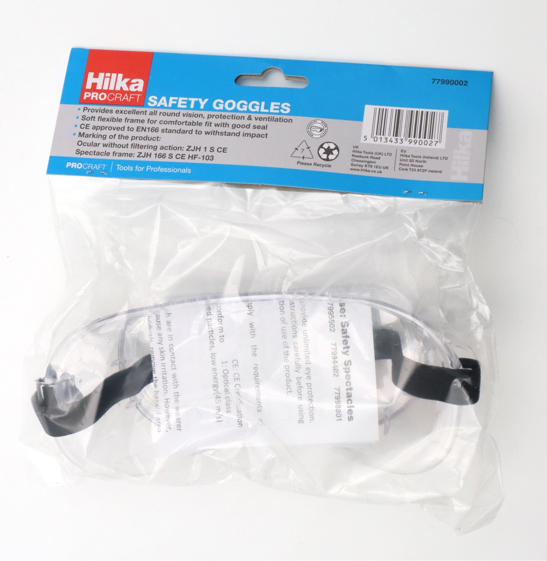 Hilka Safety Goggles 77990002