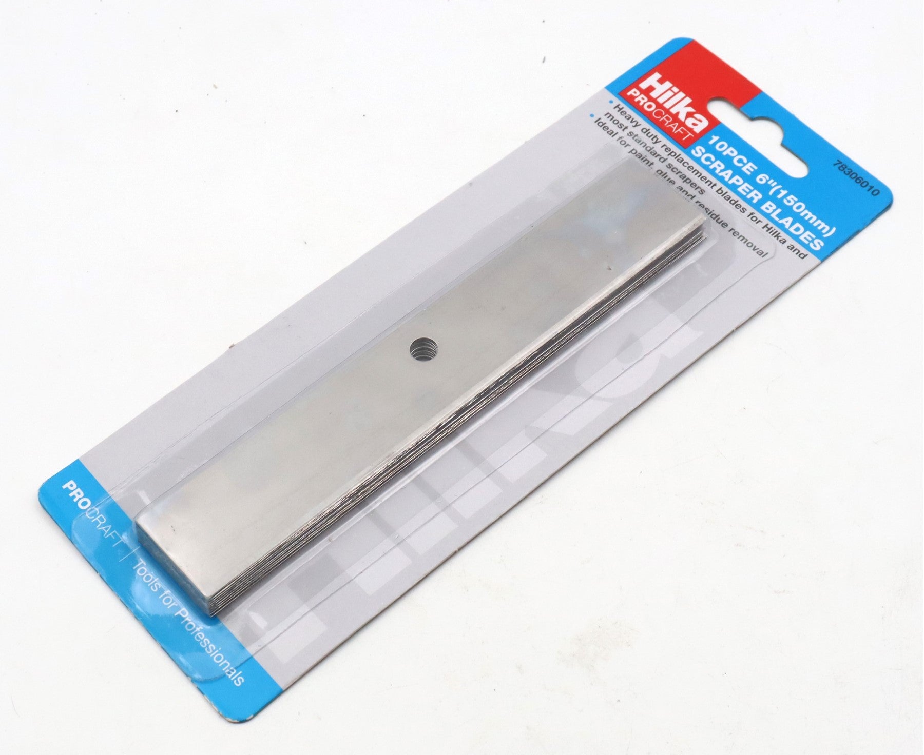 Hilka 10 pce Scraper 150mm Blades 78306010
