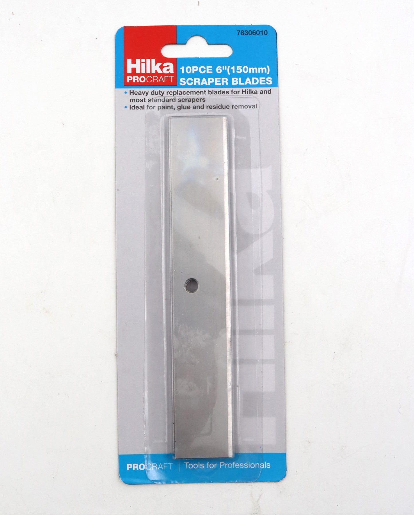 Hilka 10 pce Scraper 150mm Blades 78306010