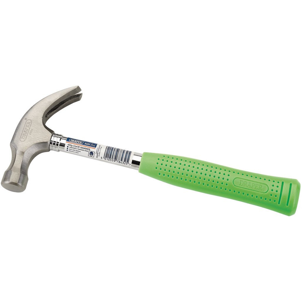 Draper Easy Find Claw Hammer, 450g/16oz  78432