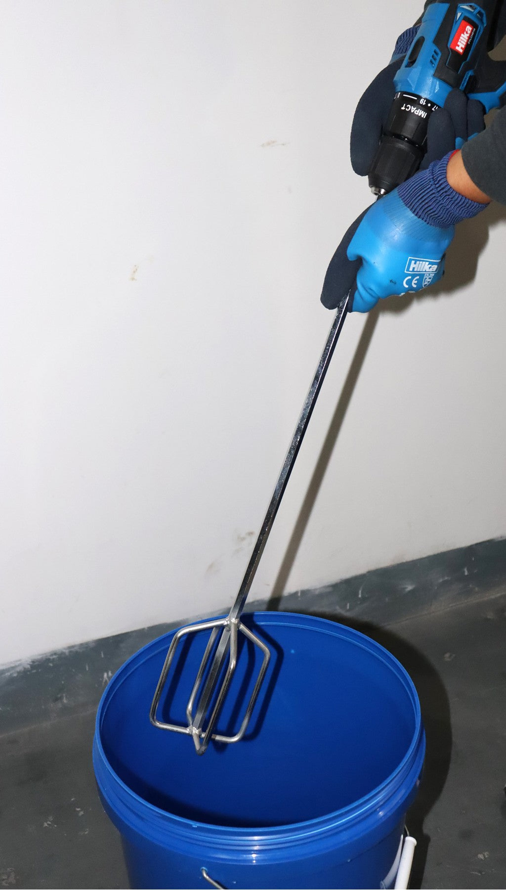 Hilka Paddle Mixer Chrome Finish 78600100