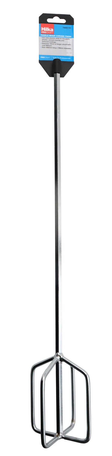 Hilka Paddle Mixer Chrome Finish 78600100