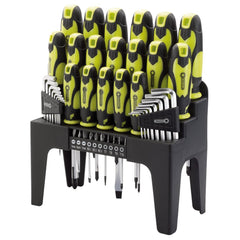 Draper Screwdriver, Hex Key and Bit Set, Green (44 Piece)  78619