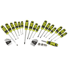 Draper Screwdriver, Hex Key and Bit Set, Green (44 Piece)  78619
