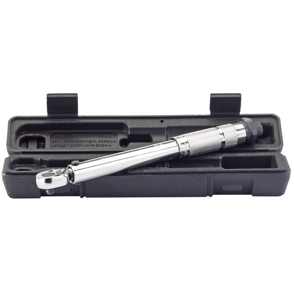 Draper Torque Wrench, 1/4" Sq. Dr., 5 - 25Nm  78639