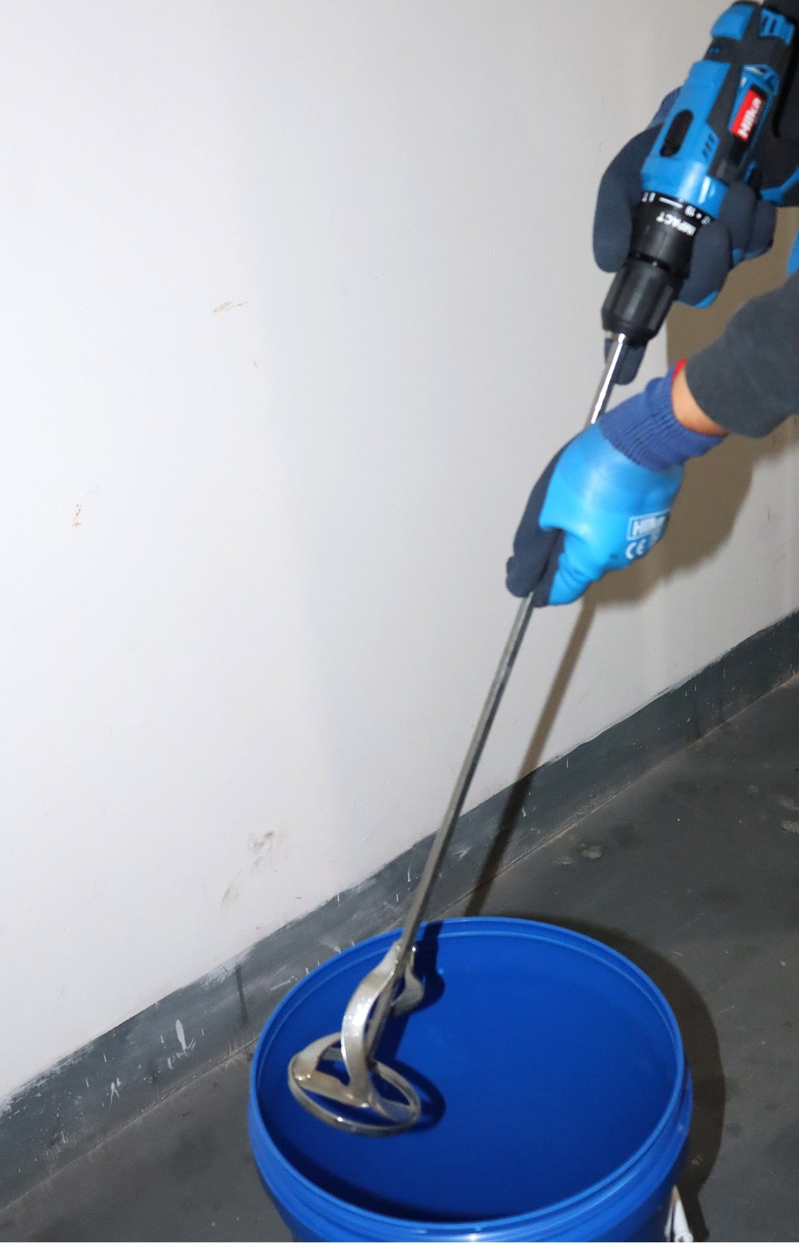Hilka Chrome Heavy Duty Paddle Mixer 78673512