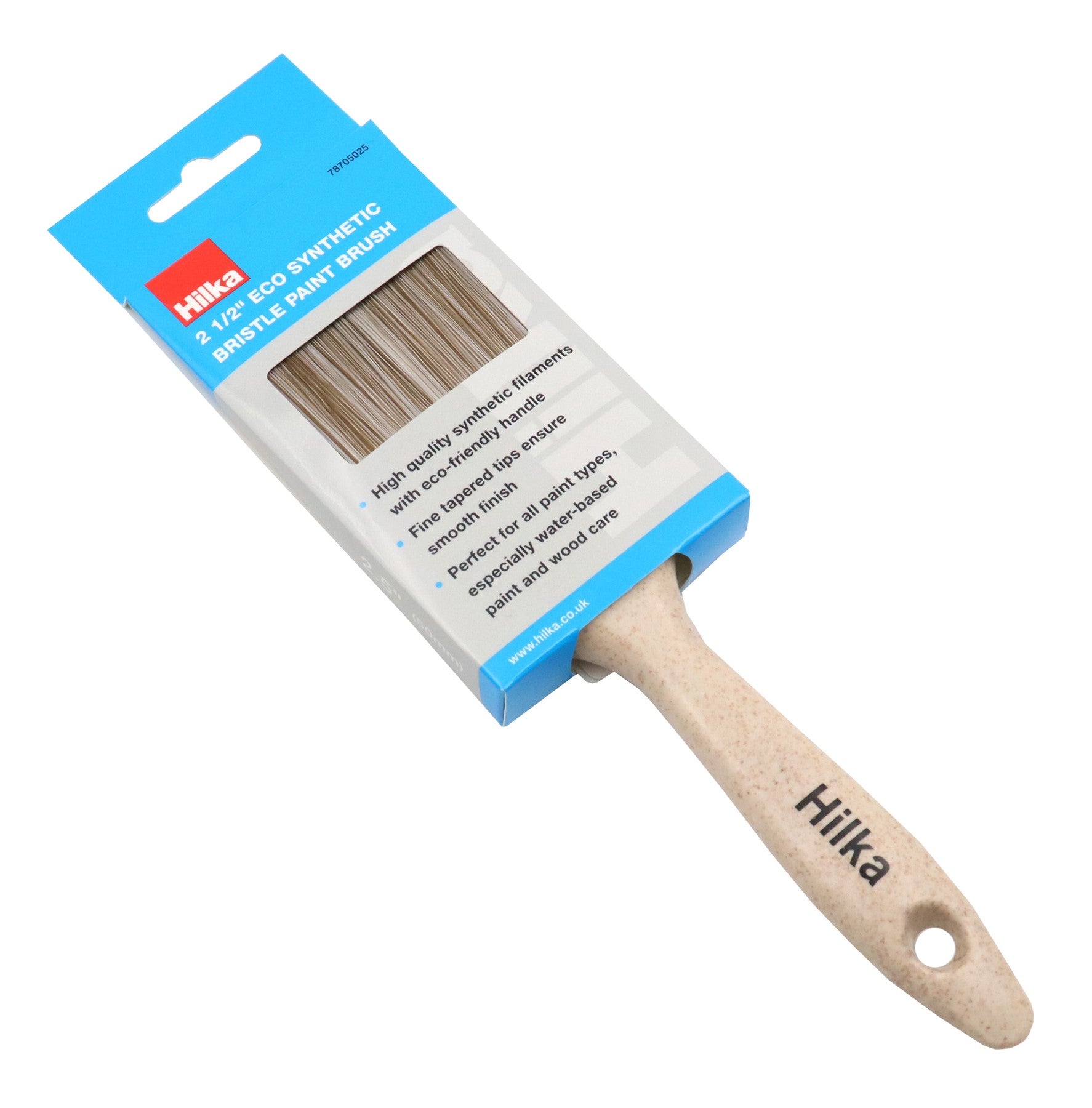 Hilka 2 1/2" Eco Synthetic Bristle Paint Brush 78705025