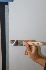 Hilka 1" Wooden Synthetic Bristle Paint Brush 78710010