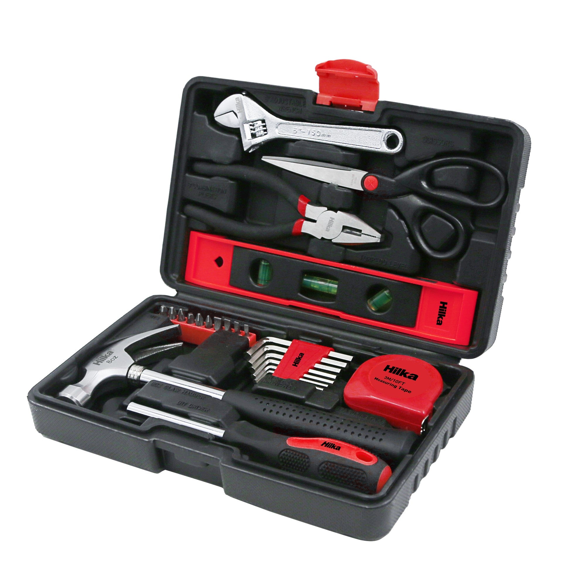 Hilka 25 pce Tool Kit inc Level & Scissors 78720025