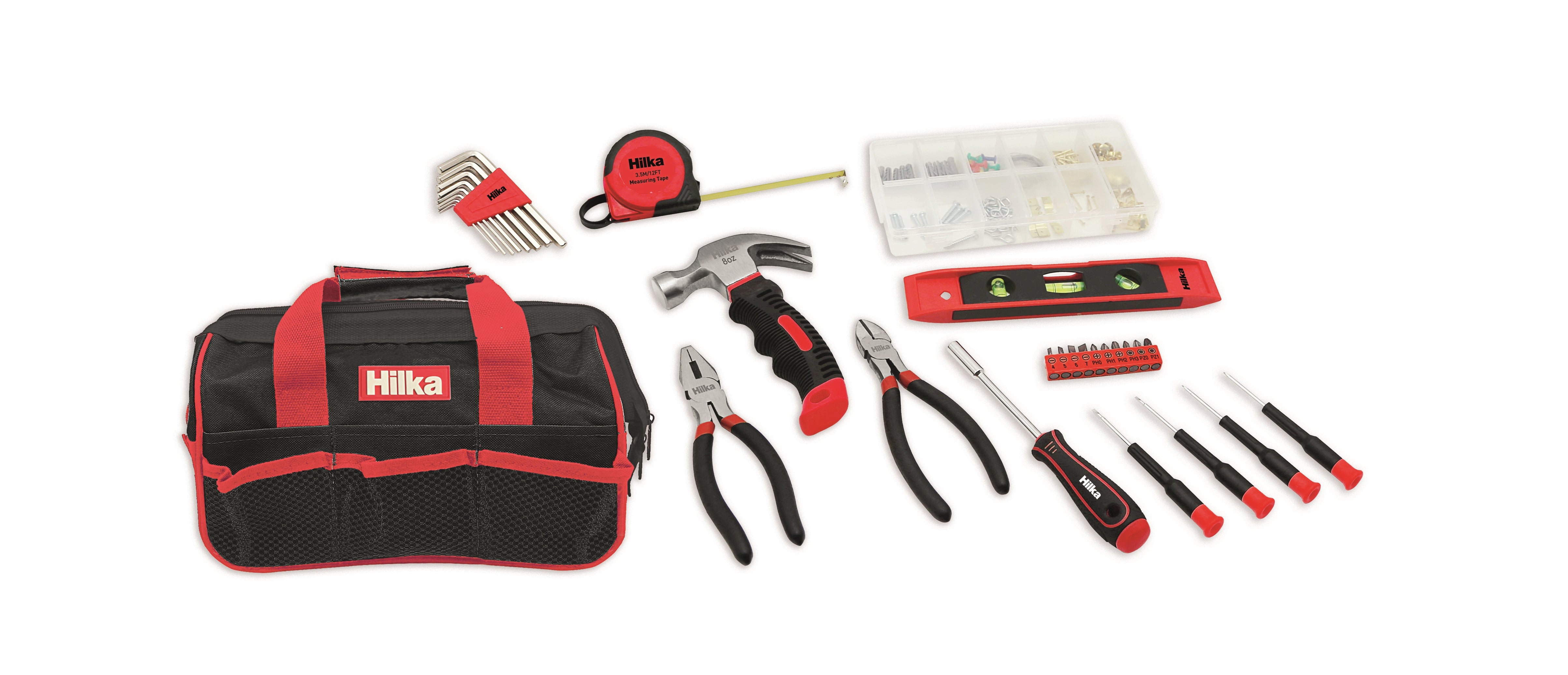 Hilka 30 pce Home Tool Kit in Bag 78731030