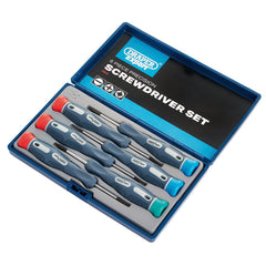 Draper Expert Soft Grip Precision Screwdriver Set (6 Piece)  78924