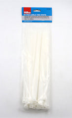 Hilka 50 7.2mm x 300mm Cable Ties White 79075300