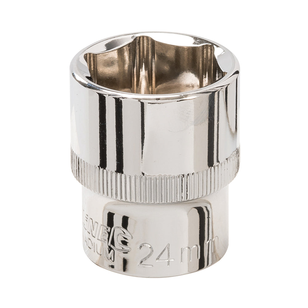 Silverline Socket 1/2" Drive 6pt Metric 790839