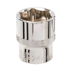 Silverline Socket 1/2" Drive 6pt Metric 790839